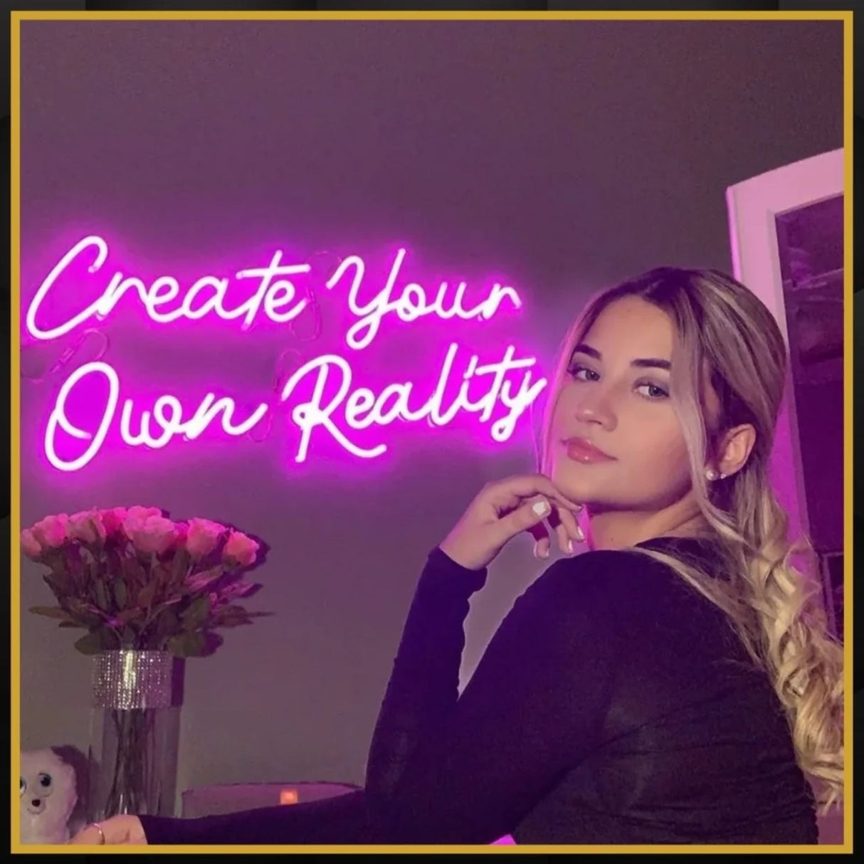 Create your own Reality neon sign