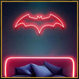 Neon Light Batman Sign