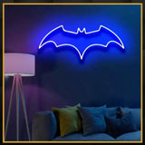 Neon Light Batman Sign