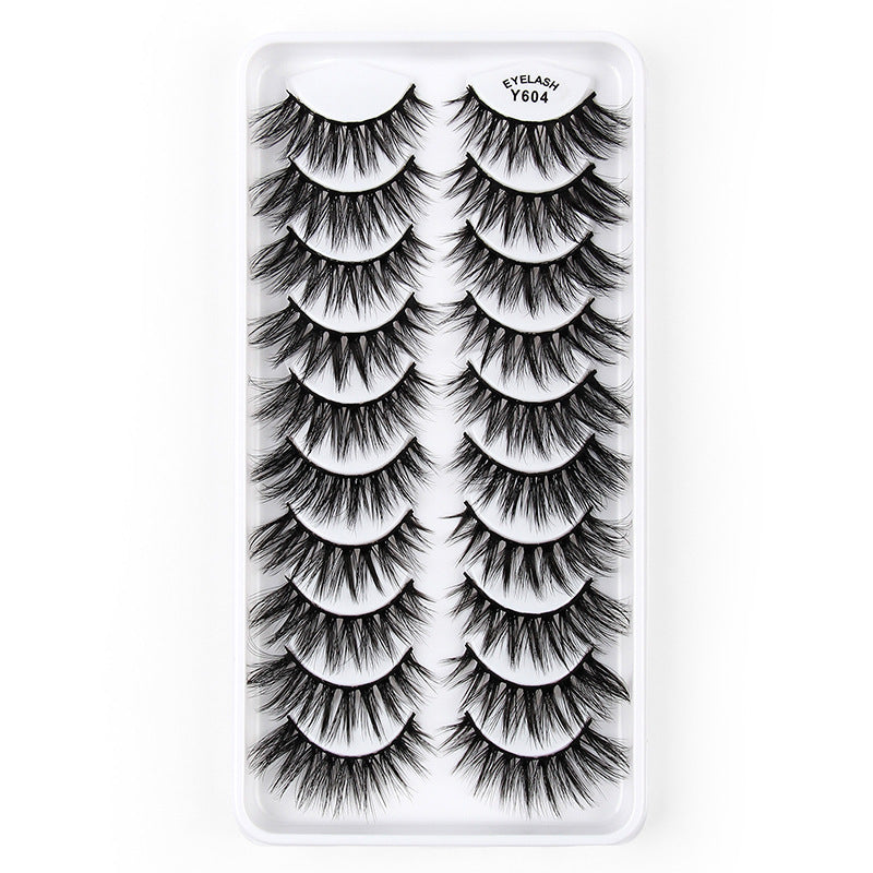 3D European And American Cat Eye False Eyelashes Are Naturally Thick And Fluffy