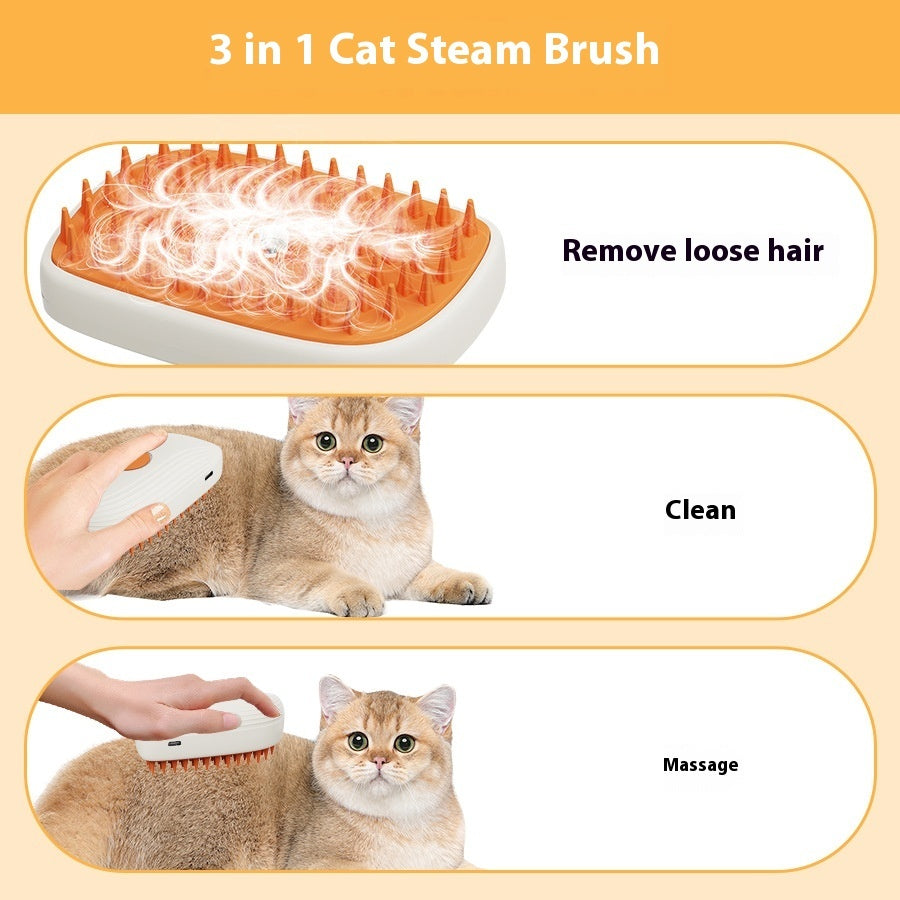 Pets Spray Massage Comb Cat Steam Comb Pet Products