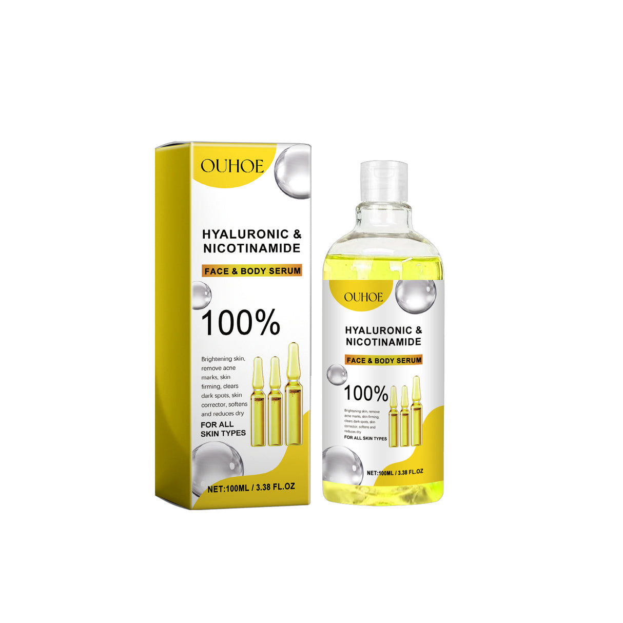 Hyaluronic Nicotinamide Face Body Serum