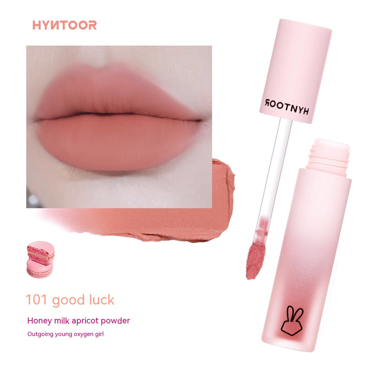 Lip Mud Macaron Reverse Lip Mud Air Milk Mist Lip Lacquer