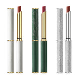 Lambskin Small Thin Heel Round Tube Lipstick Matte Velvet Not Easy