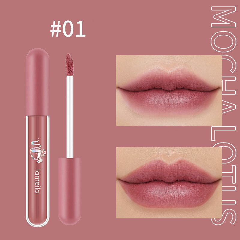 Matte Moisturising Nourishing Lipstick Lip Glaze