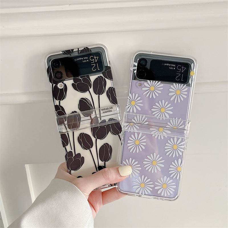 Flower Folding Screen Phone Case Protector