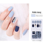 30pcs Detachable False Nail Artificial Tips Set Full Cover for Short Decoration