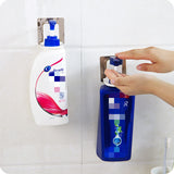 Bathroom shampoo shower gel bottle hanging shelf