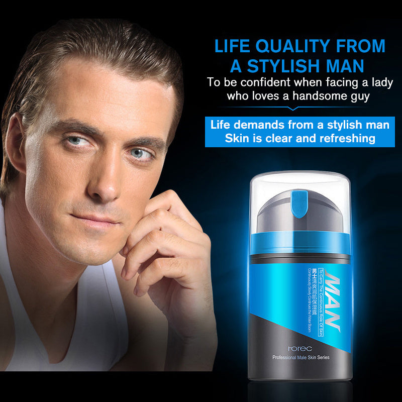 Men's moisturizing lotion