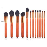 12pcs makeup brushes set