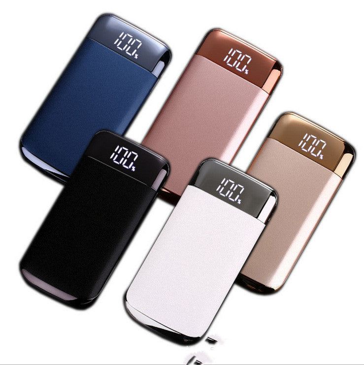 Power bank with display charging treasure