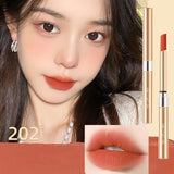 High Color Velvet Bright Aluminum Tube Student Lipstick