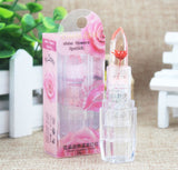 make-up flowerslipstick lip moisturizing lip balm jelly flower color lipstick