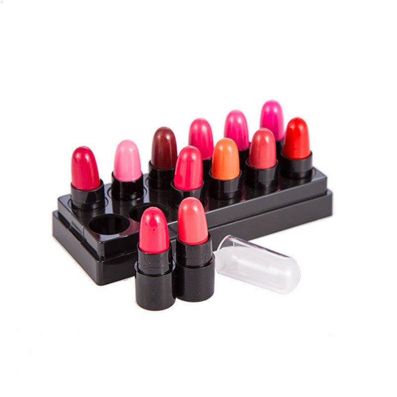 12 color small lipstick