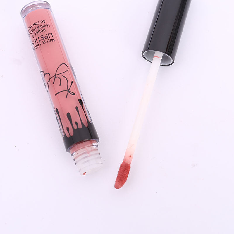 Lip Gloss 12 Bows Set Liquid Lipstick