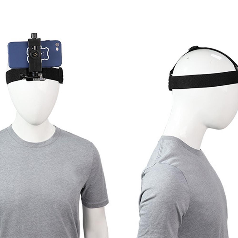 Head Fixed Head-Mounted Mobile Phone Holder First-View Camera Phone Holder