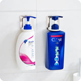 Bathroom shampoo shower gel bottle hanging shelf