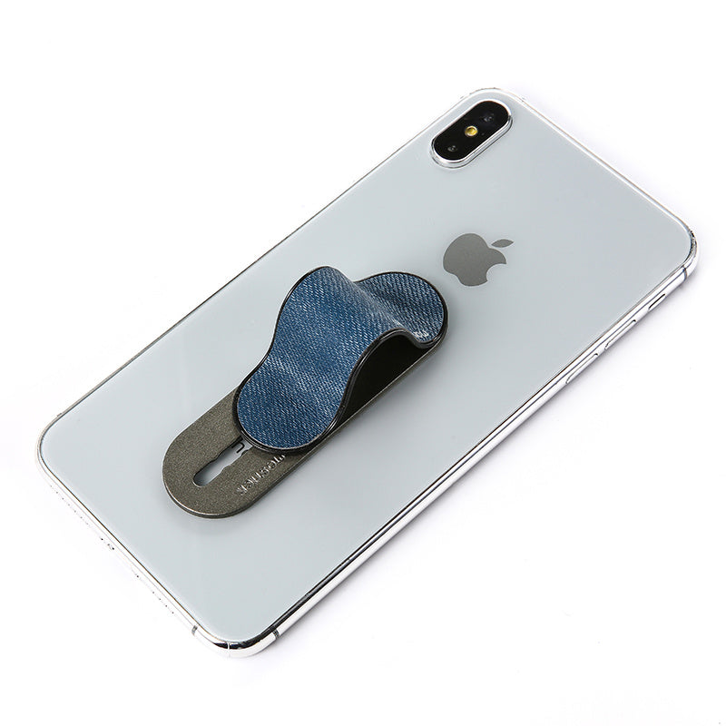 Multifunctional denim phone holder