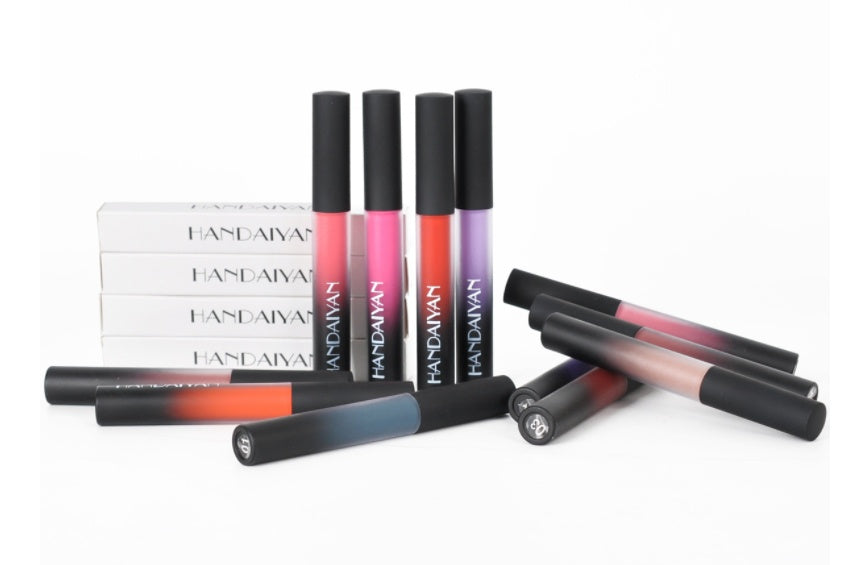 Charm matte velvet matte lip gloss lip glaze matte non-stick matte long-lasting liquid lipstick can be authorized