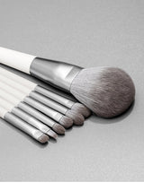 ZOREYA silver foxtail 10 makeup brushes