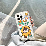 Silicone Fashion Print Phone Case Cover