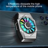 Phone Magnetic Radiator ABS Game Cooler System Quick Cooling Fan