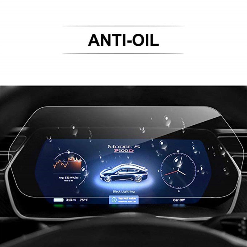 Dashboard screen protector for Model X