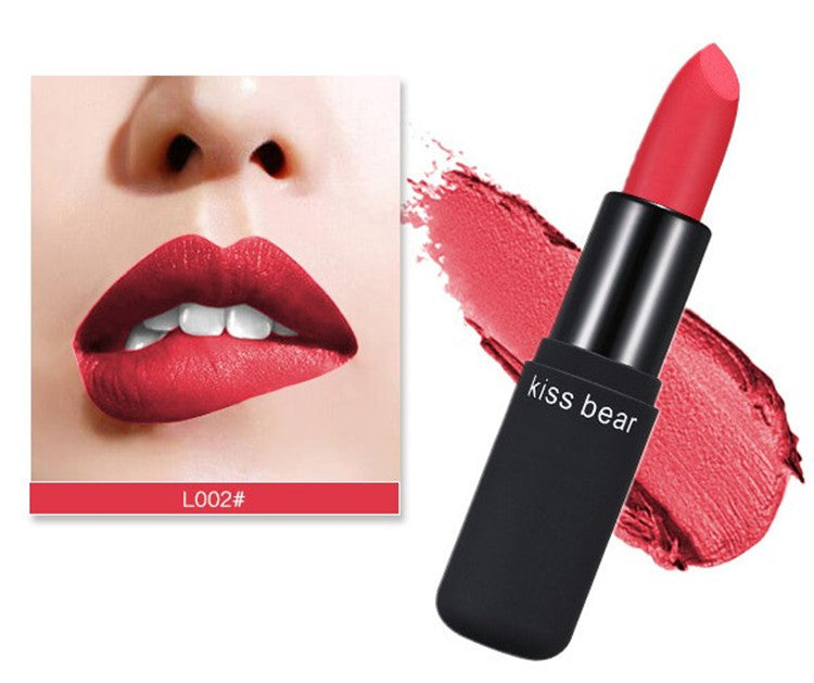 Lip biting matte lipstick does not fade and does not stick