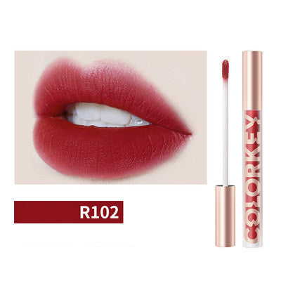 Kolaqi Small Golden Tube Air Lip Glaze Matte Matte Lipstick