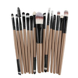 Set Of 15 Makeup Brushes