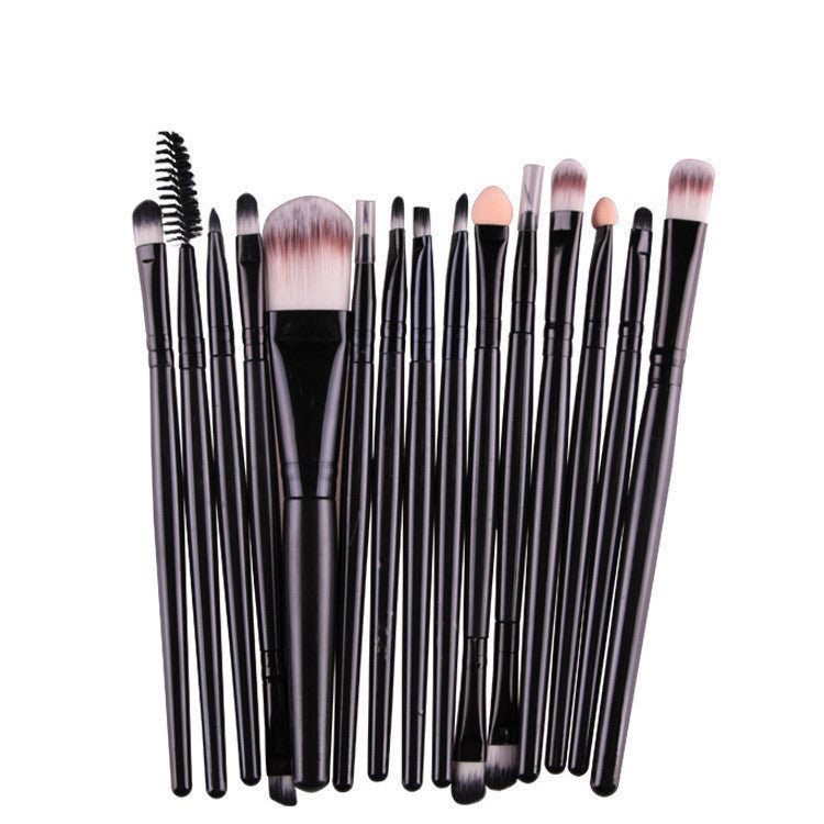 Set Of 15 Makeup Brushes