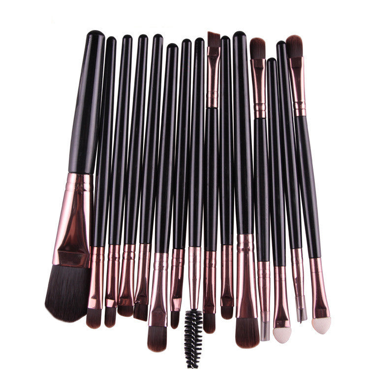 Set Of 15 Makeup Brushes