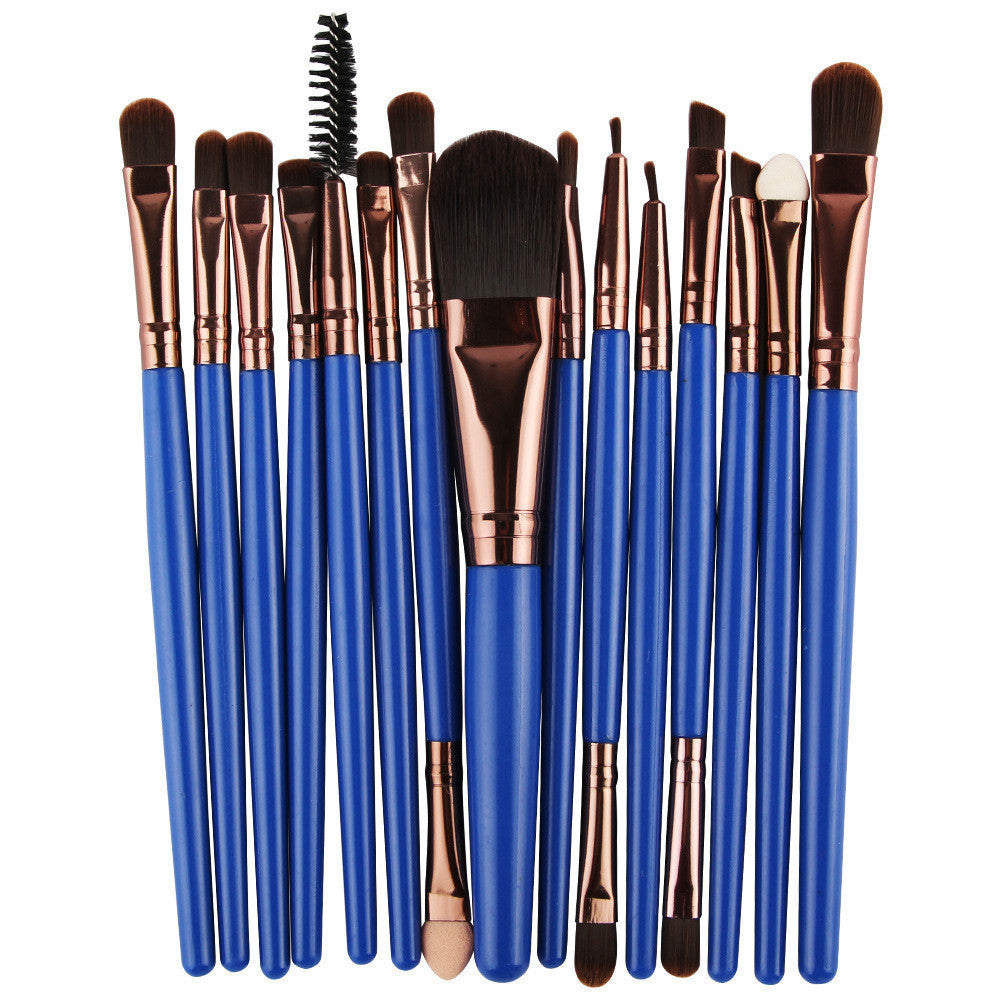 Set Of 15 Makeup Brushes