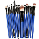 Set Of 15 Makeup Brushes