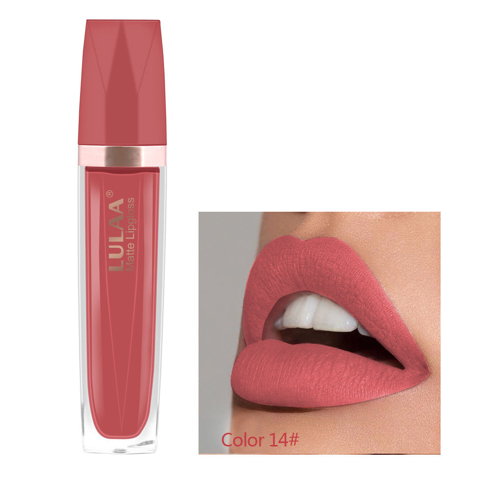 18 color matte top velvet lipstick