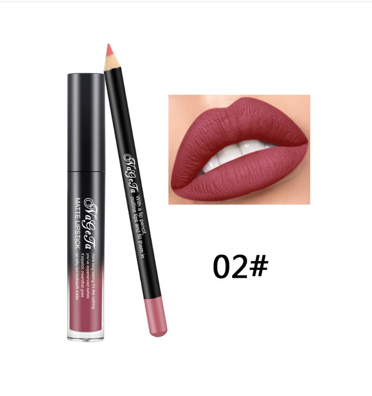 Waterproof And Moisturizing Liquid Lipstick