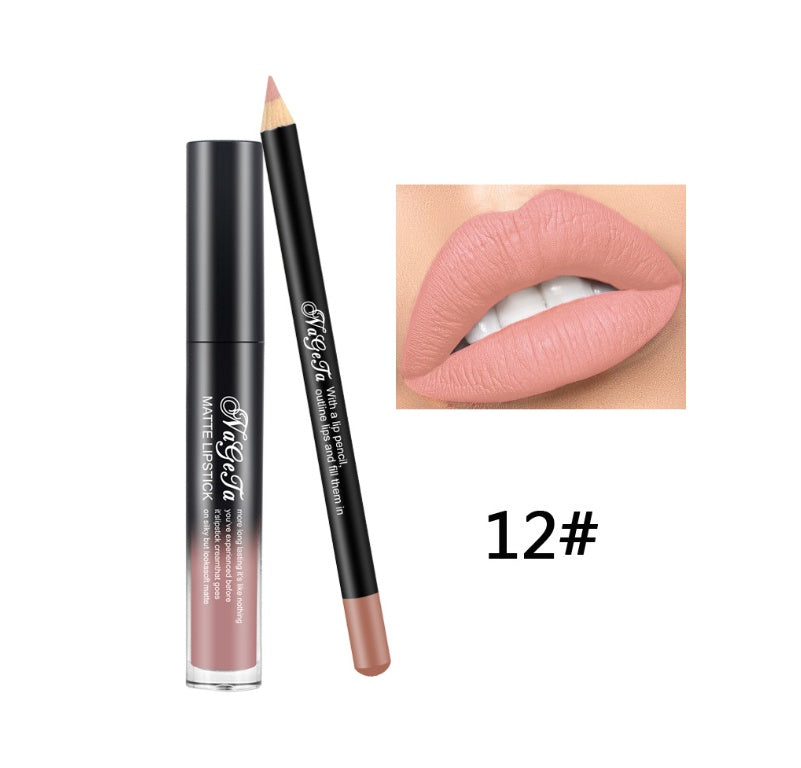 Waterproof And Moisturizing Liquid Lipstick