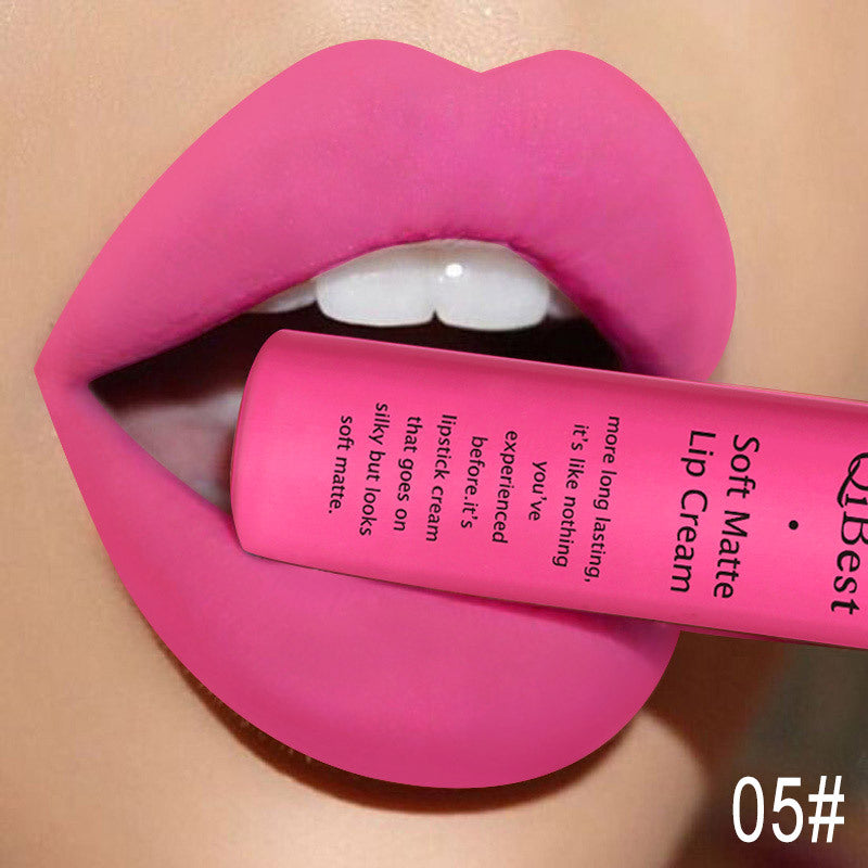 Matte Non-Stick Cup Non-Fading Lip Gloss Matte Liquid Lipstick