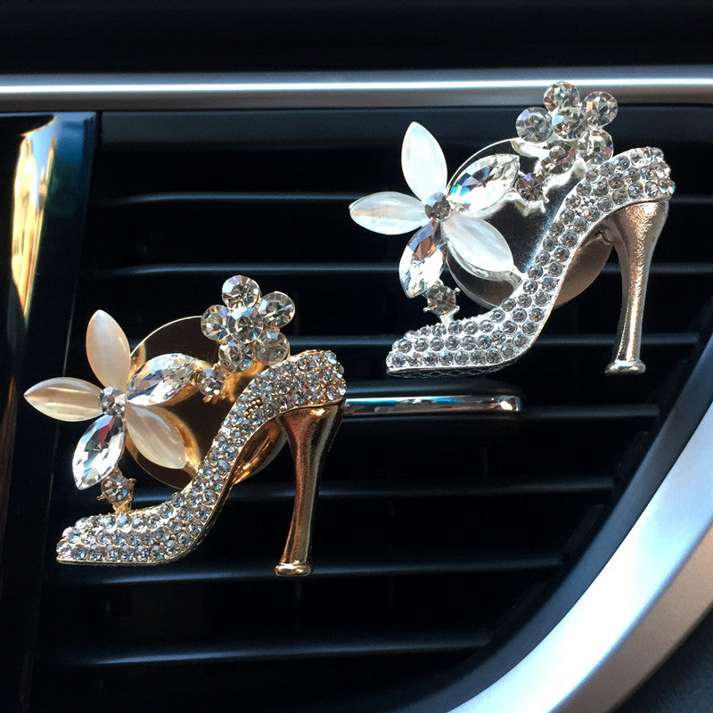 Creative Car Perfume High Heels Car Air Outlet Perfume Clip