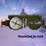 Outdoor Camping Compass, Portable Carabiner For Military Fans