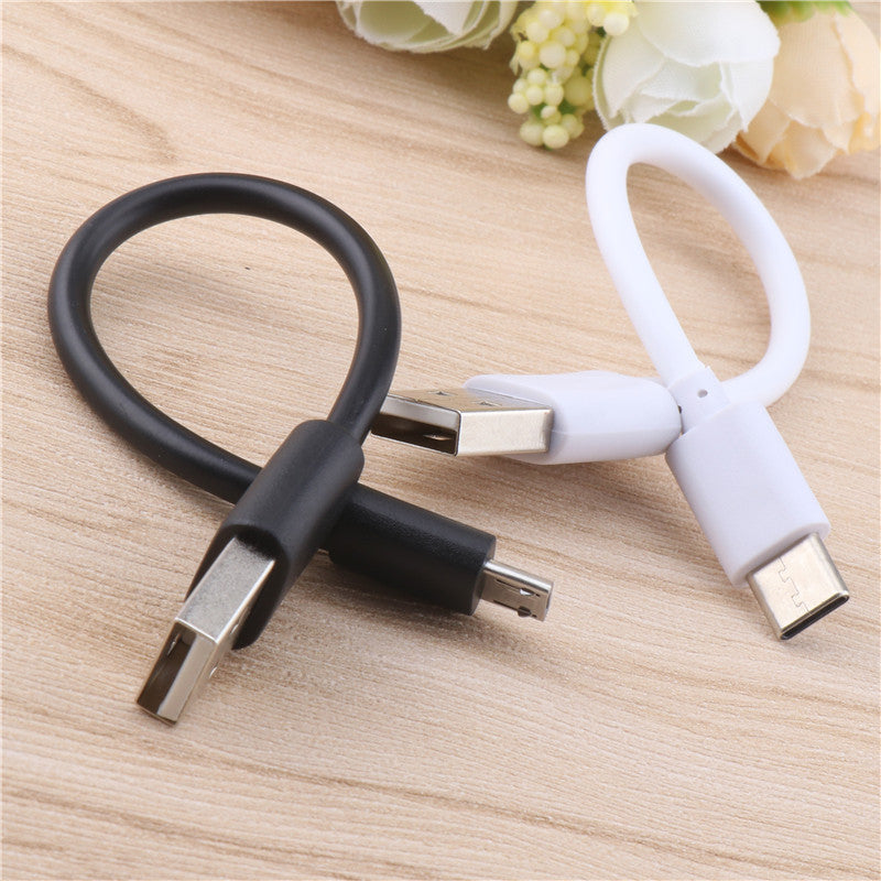 15cm Short Micro USB Cable Type C Mobile Phone Cables Fast