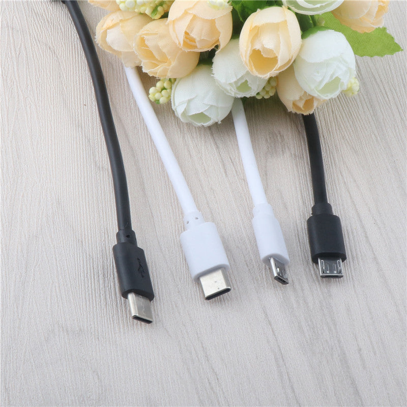 15cm Short Micro USB Cable Type C Mobile Phone Cables Fast