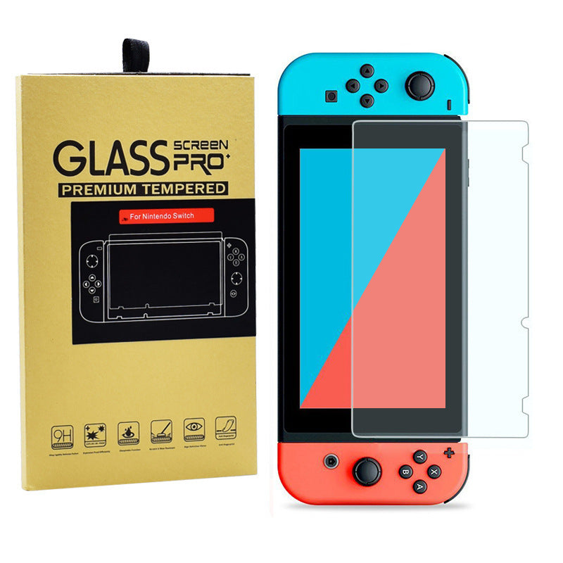 Nintendo Switch Tempered Glass Film Kraft Paper Hardened Packaging Screen Protector