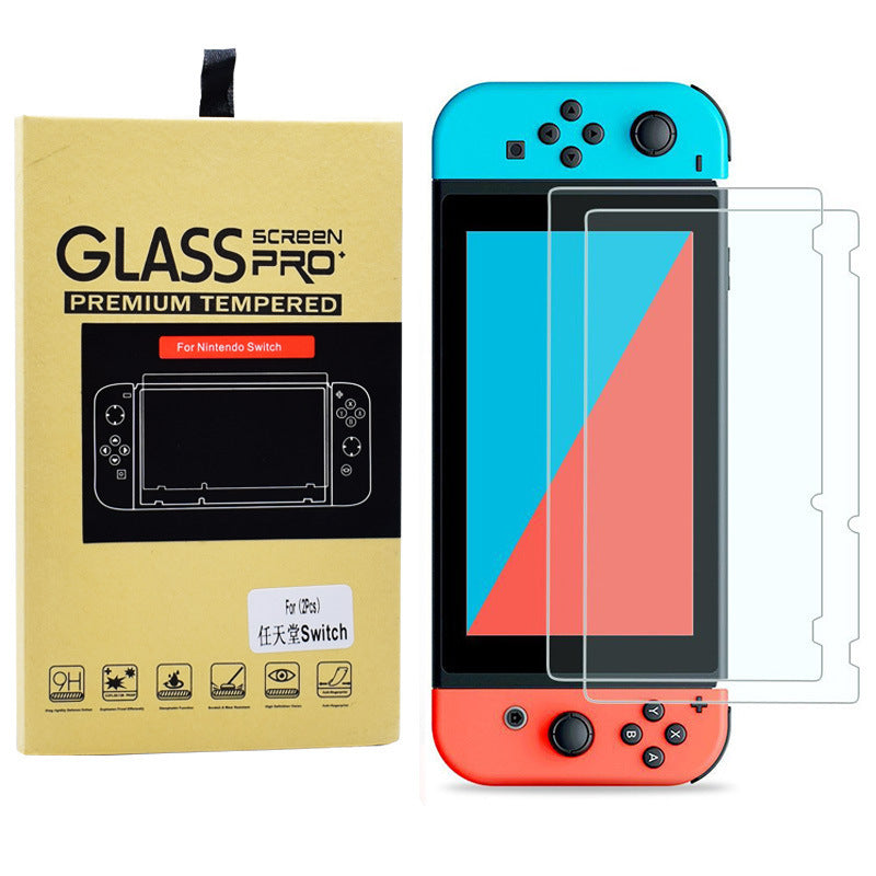 Nintendo Switch Tempered Glass Film Kraft Paper Hardened Packaging Screen Protector