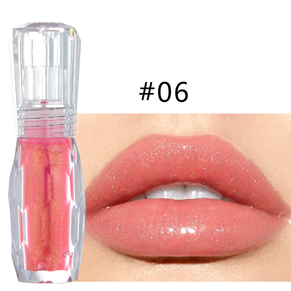 3D Crystal Jelly Color Toot Lip Gloss Bao Moisture