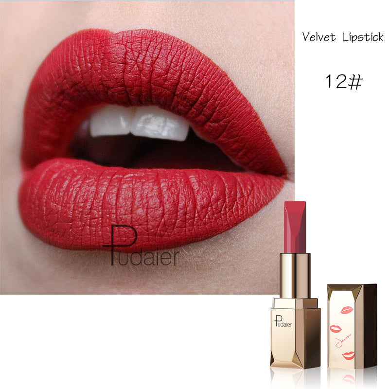 Pudaier Matte Matte Velvet Matte Makeup Star Lipstick