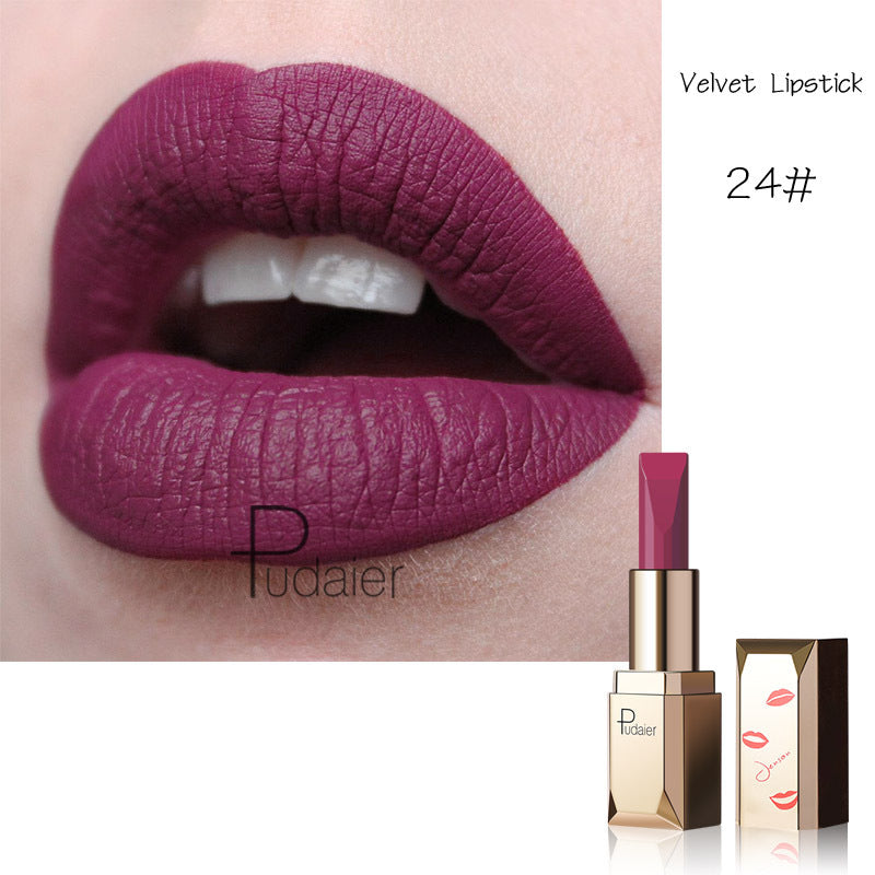 Pudaier Matte Matte Velvet Matte Makeup Star Lipstick