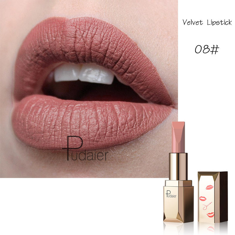 Pudaier Matte Matte Velvet Matte Makeup Star Lipstick