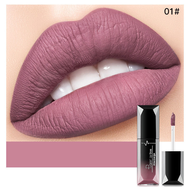 Matte Liquid Lipstick Long-lasting Non-stick Cup Non-fading