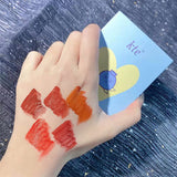 Kte Fruit Xiaoxiaole Lip Glaze Set Velour Mist Student'S Fair Daily Plain White Lipstick